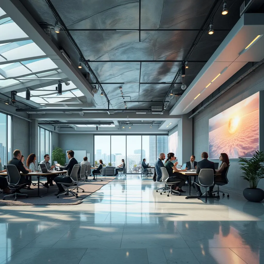 Oficinas modernas ReformaCoach Madrid