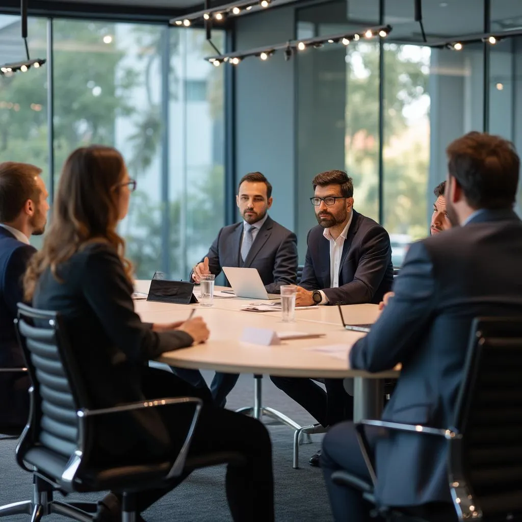 Sesión de coaching estratégico ejecutivo